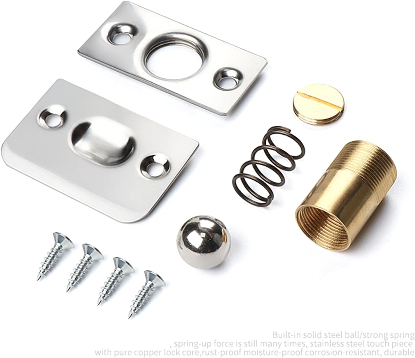 Industrial Grade Door Catch Interior Door Catch Permanent Use Brass Door Catch Function Door Catch Multicolor