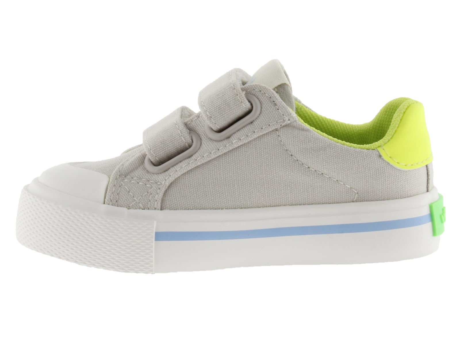 victoria Zapatillas Unisex Tribu Lona & Piezas Flúor En Contraste & Tiras Adherentes 1065195 para Niños