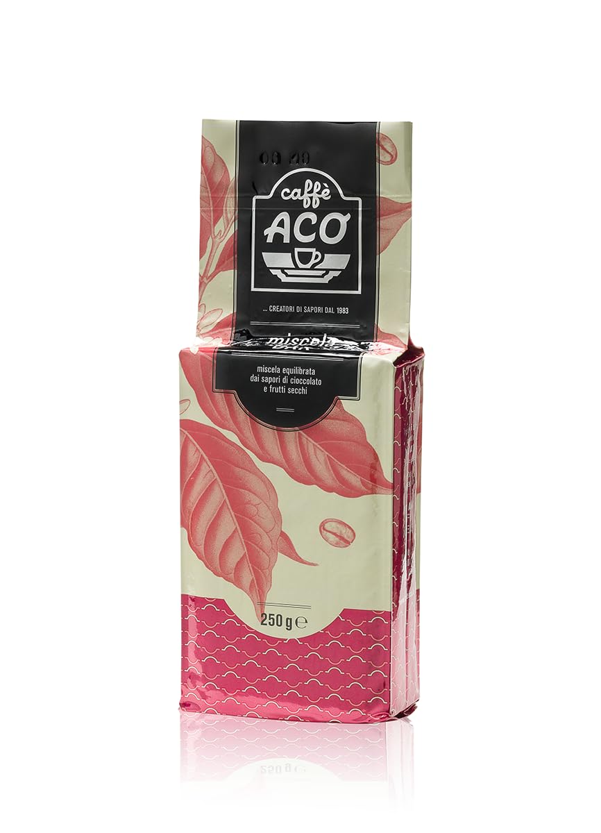 6 x 250 gramos Café molido tostado medio artesanal, mezcla BAR 60% Arábica y 40% Robusta. Mezcla equilibrada con sabores de chocolate y frutas secas