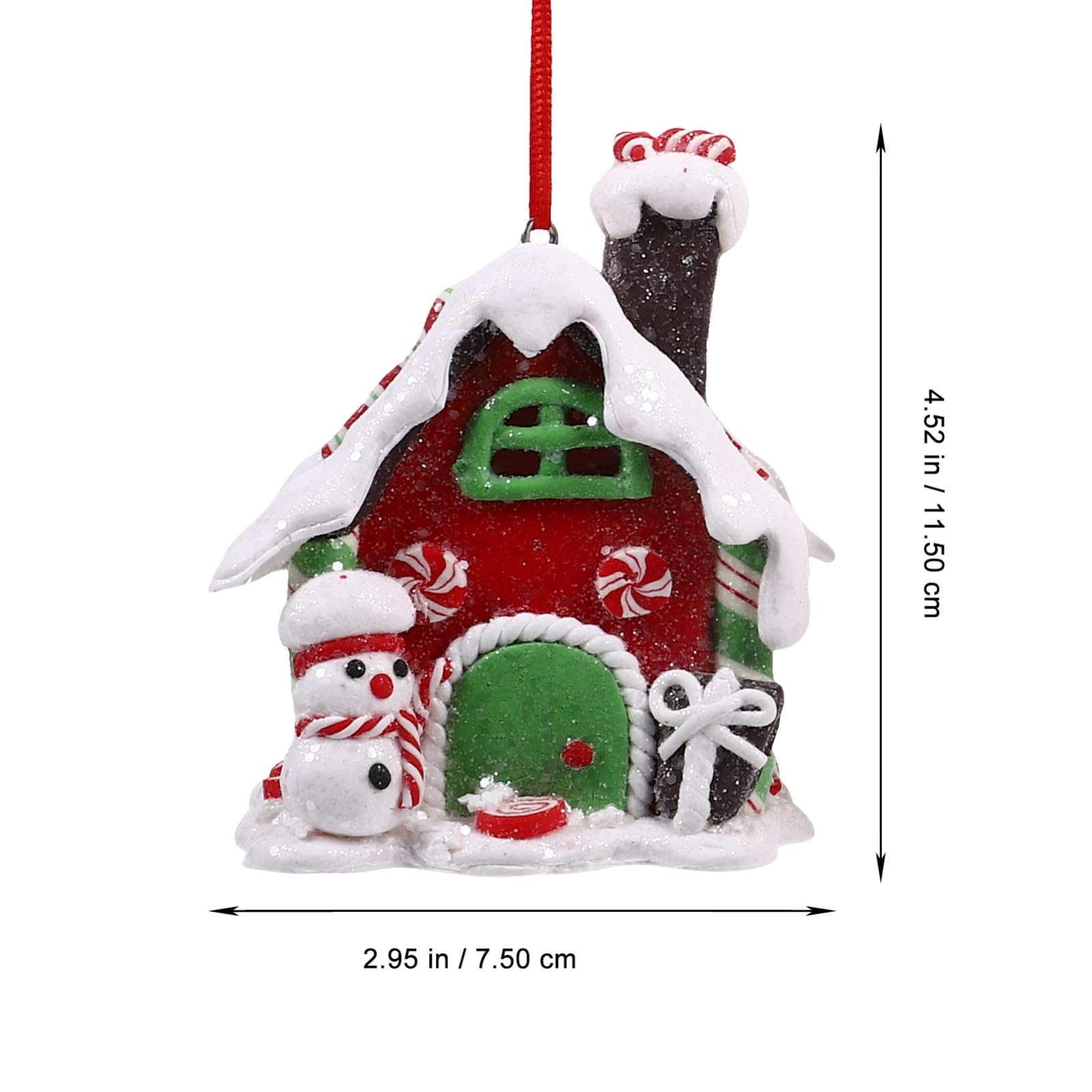 KOMBIUDA Unique Birthday Present Christmas Candy House Decor Led Kit Tabletop Decor for Xmas
