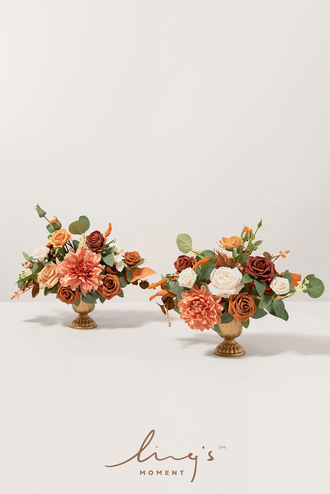 なな table flower arrange Amazon.com: Ling's moment Terracotta Artificial Flowers with Vase