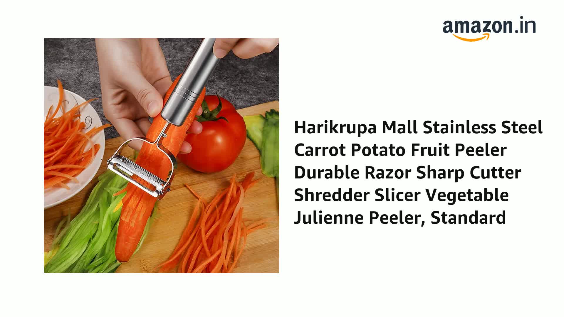 Carrot Razor Watch Harikrupa Mall Stainless Steel Carrot Potato Fruit Peeler Durable ...