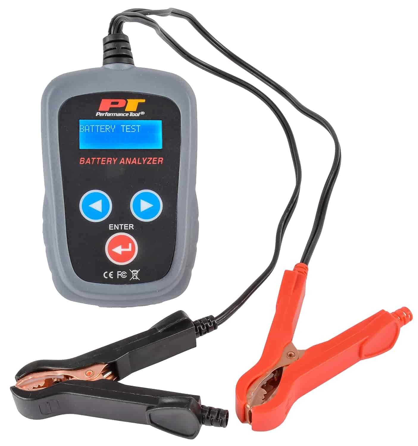 JEGS Performance Products W2998 Digital Battery Analyzer 12V DC LA AGM & VRLA Up