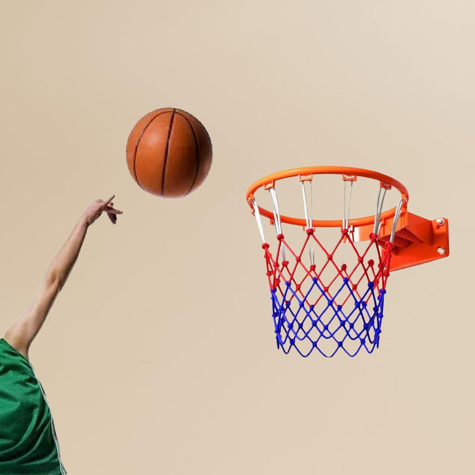 harayaa Canestro Da Basket, Struttura per Basket Facile Da Installare con Rete per Praticare Sport