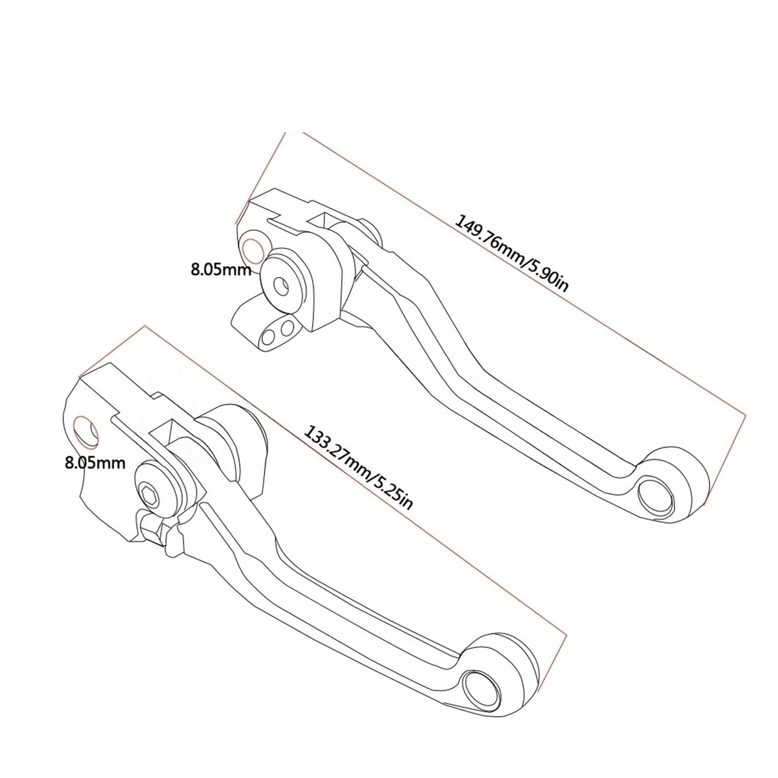 Moto Freno Frizione Master Per CRF450R 2002-2003 CRF 450R 450 R 2004-2006 2005 2007-2018 Leve Freno Frizione Pivot Per Moto Bike