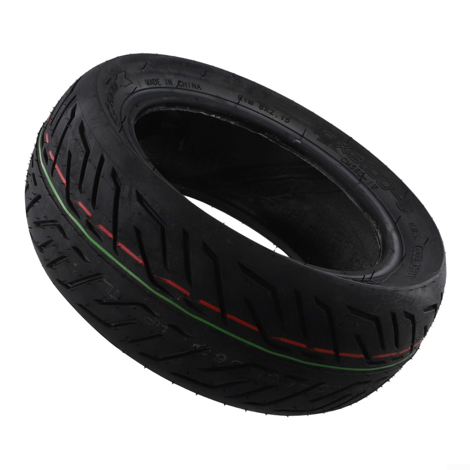 GANCEI 10X300-6 Tubeless Tyre,For Electric Scooter, 10 Inch Thick Rubber Tire Compatible With for ATV UTV Balance Car, Private Land Use