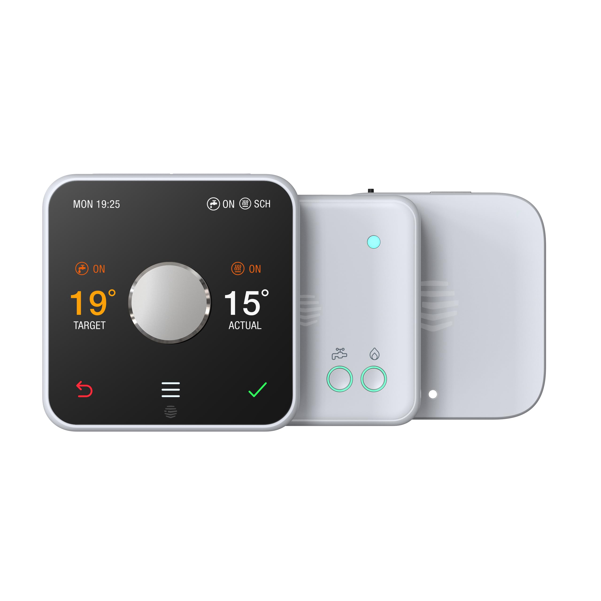 Hive Hive Thermostat for Heating & Hot Water Control (Convential Boilers), With Hive Nano 3 Hub, White, A Convential Boiler is Required