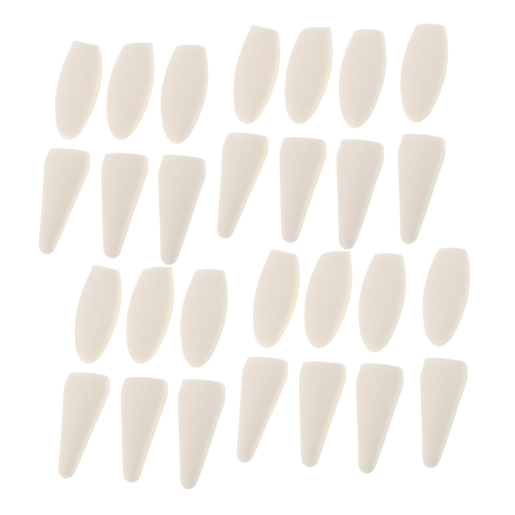 Gogogmee 40Pcs Eraser Sponge Replacement Heads for Professional Drawing Tools for Art Students and Exams Quick Replacement Precise Error Removal Efficient Mistake Erasing