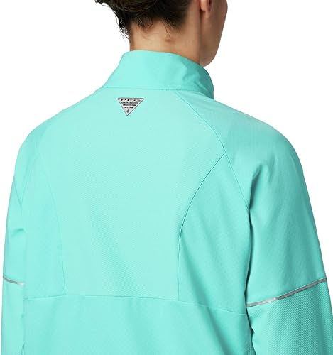 Miniatura 4 de Columbia Ultimate Catch Zero - Híbrido de manga larga para mujer, delfín, talla L