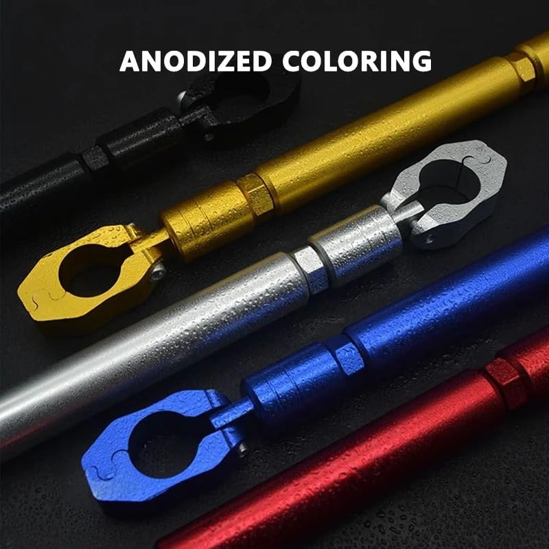 Guidon réglable pour moto éliminant les vibrations du poste