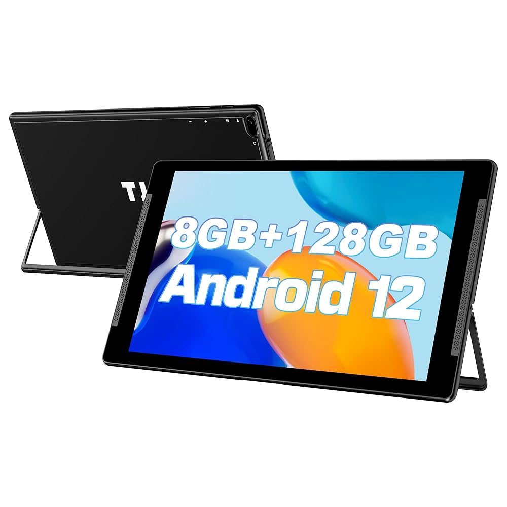10 inch Tablet, Android 12 Tablets,4+4GB RAM 128GB ROM(512GB