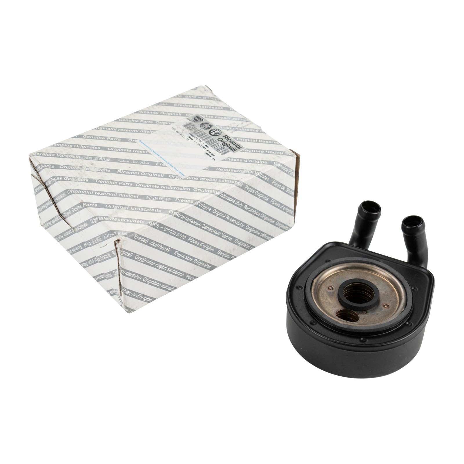 Original Fiat Ölkühler Wärmetauscher mit Dichtring 98480768  