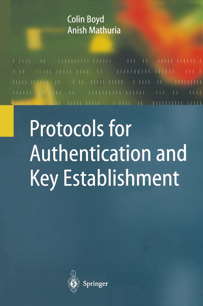 Protocols for Authentication and Key Establishment (Information Security and Cryptography)