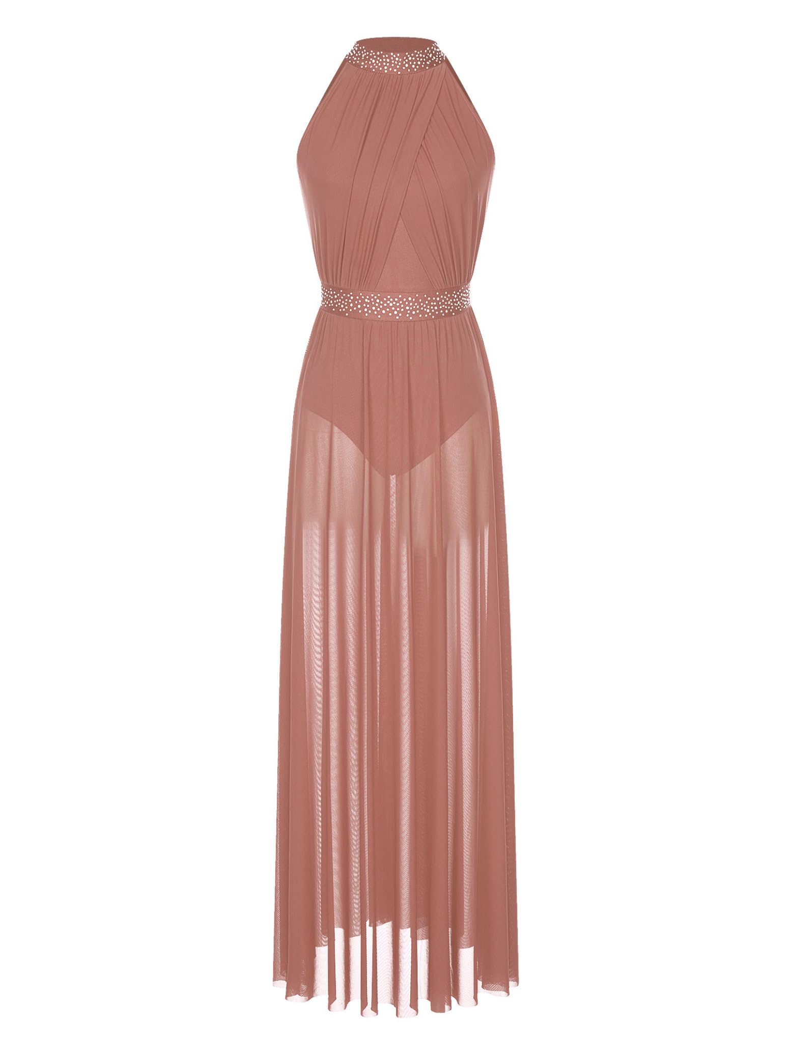 Robe de Danse Contemporaine Femme Justaucorps Danse Classique Tango Robe Danses Lyrique Latine Dancewear S-XL