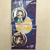 【日本未発売】 魔道祖師 陳情令 中秋 花好月圓 缶バッジ 藍思追 ☆日本未発売☆ 魔道祖師 陳情令 中秋 花好月圓 缶バッジ 忘湛+