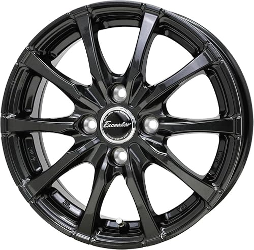 【ホイールのみ 4本】ホットスタッフ Exceeder E08 (グロスガンメタ, 15インチ 5.5J+50 4H-100)