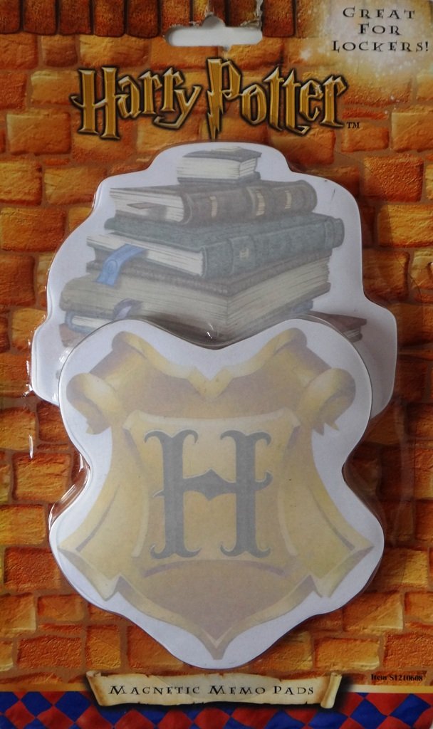 Harry Potter Set of 2 Die-Cut Magnetic Memo Pads