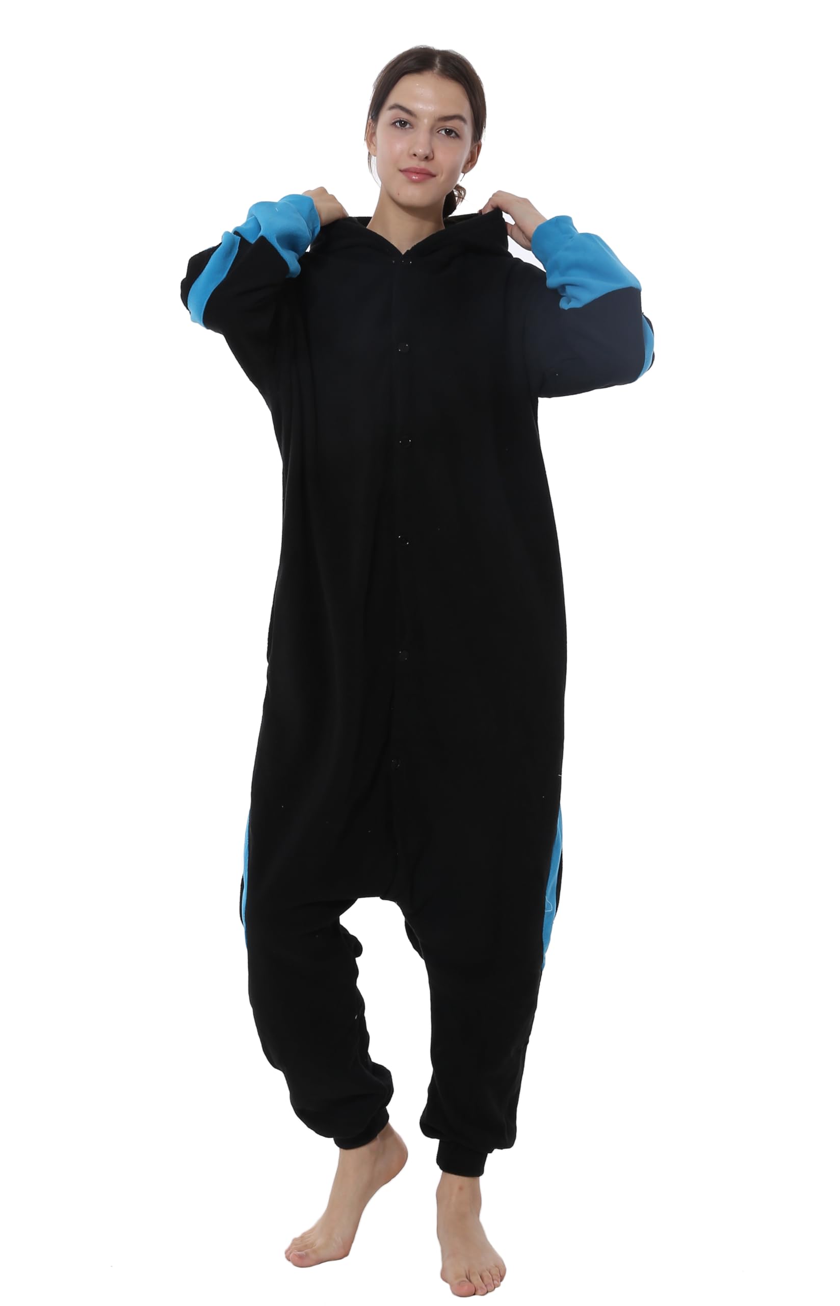 Couverture portable, Onesies noires, M-L