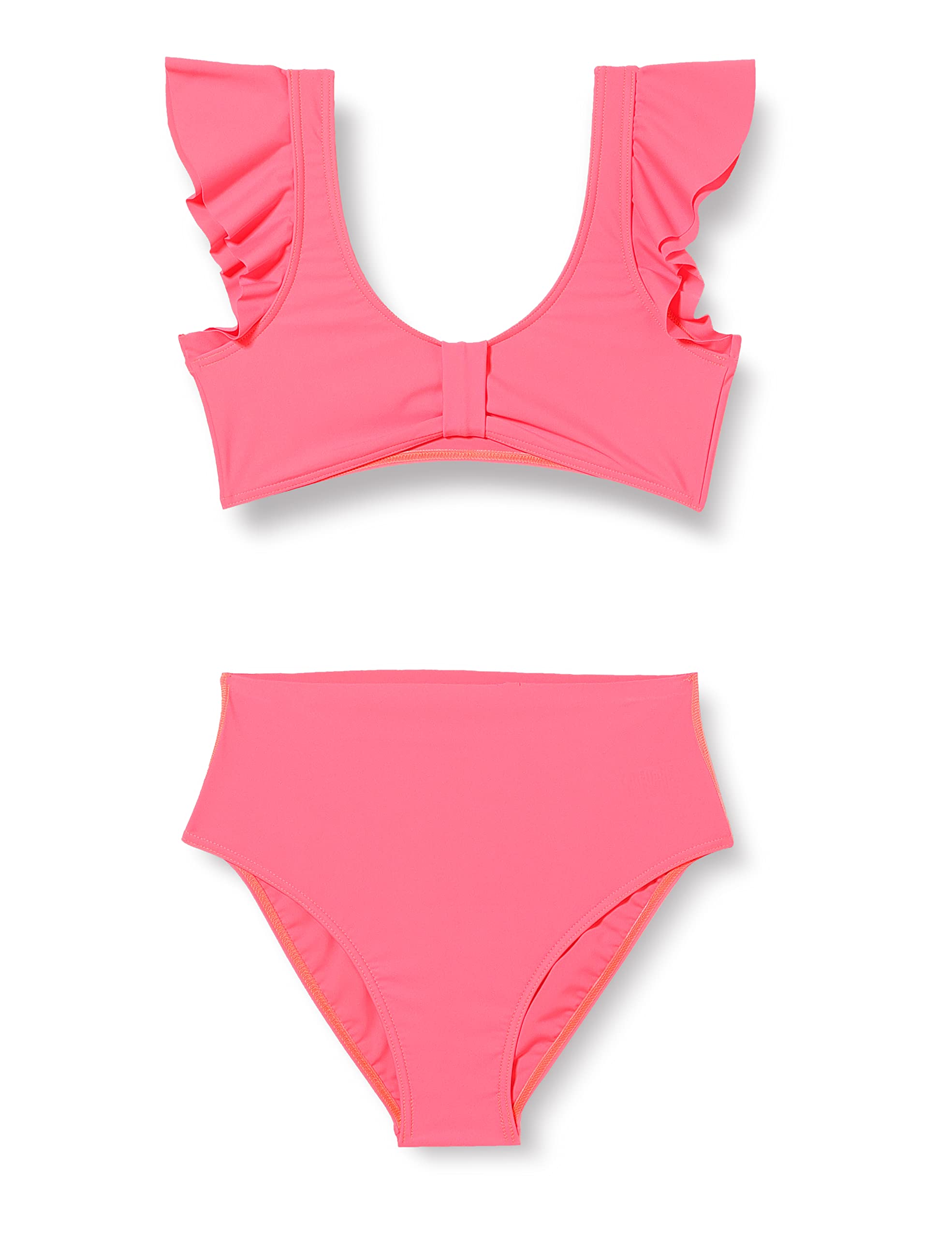 Haute pression T9051 CO1 Conjuntos de Bikini, Corail Fonce, 12 años para Niñas