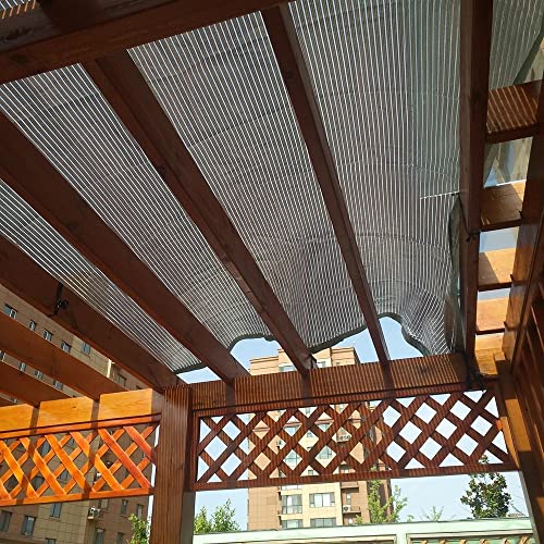Red de sombreado con ojales para proteger plantas del sol directo 8