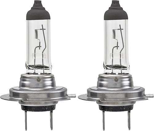 HELLA Bombilla halógena estándar H7, 12 V, 55 W (paquete de 2)