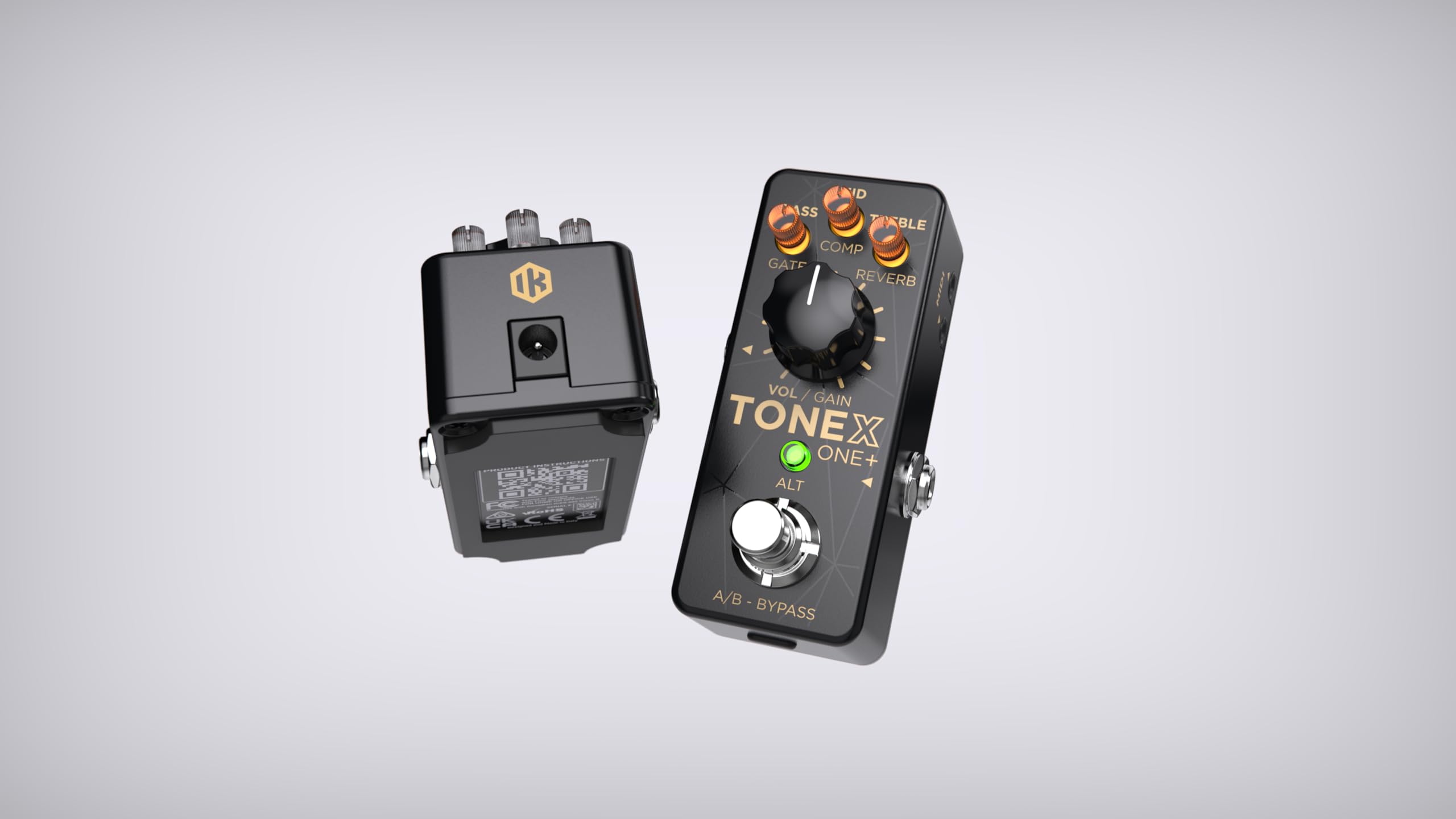 IK Multimedia TONEX ONE+ AI Guitar Amp & Effects Pedal with