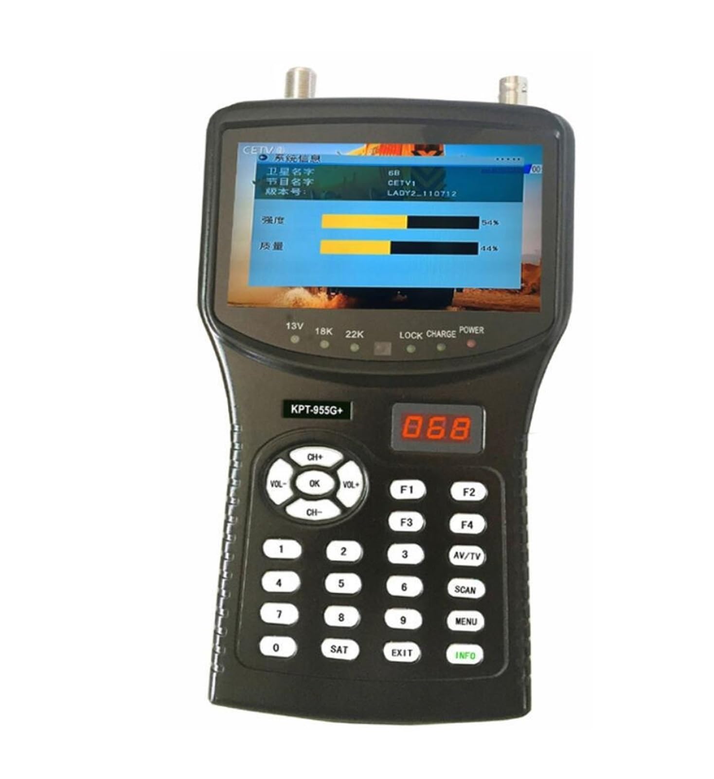 Cercatore satellitare, AHD Engineering Treasure/Pot Tester del segnale 'antenna di superficie KPT-955G
