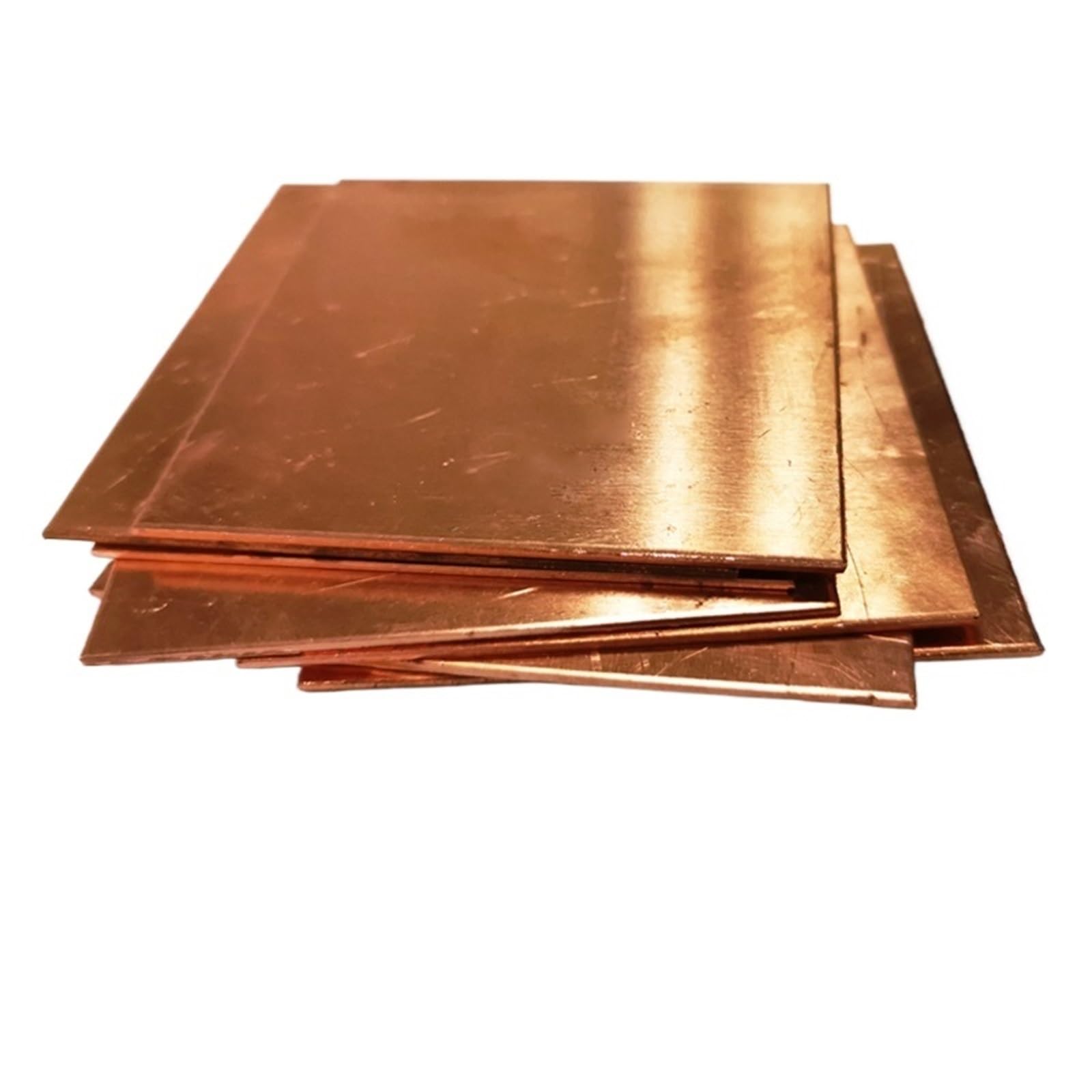 Blacha z czerwonej miedzi, Płyta z czystej miedzi T2, wiele rozmiarów(250mmx200mmx2mm)