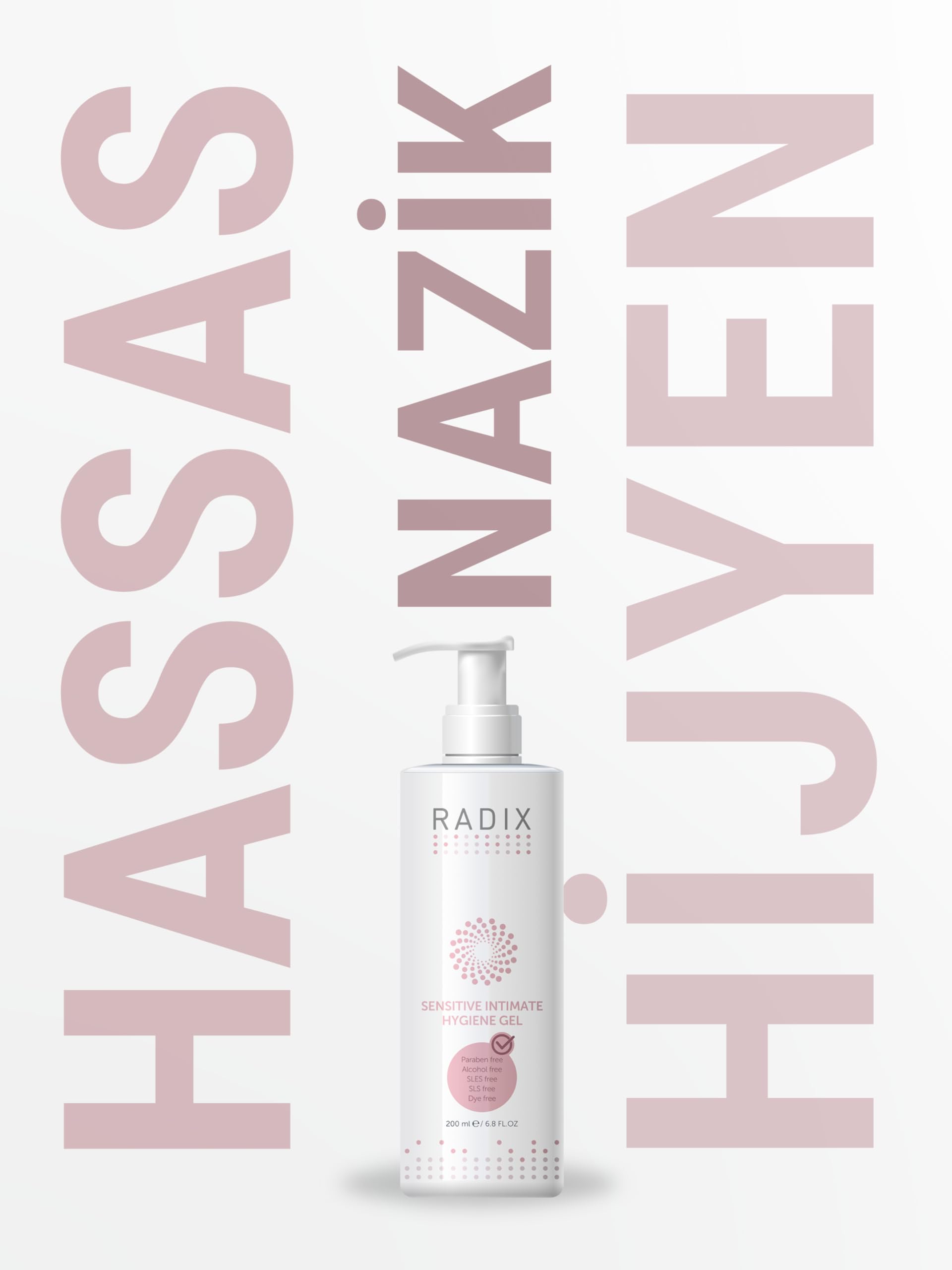 Juvera Radix Hassas Temizleyici İntim Jel 200 ml