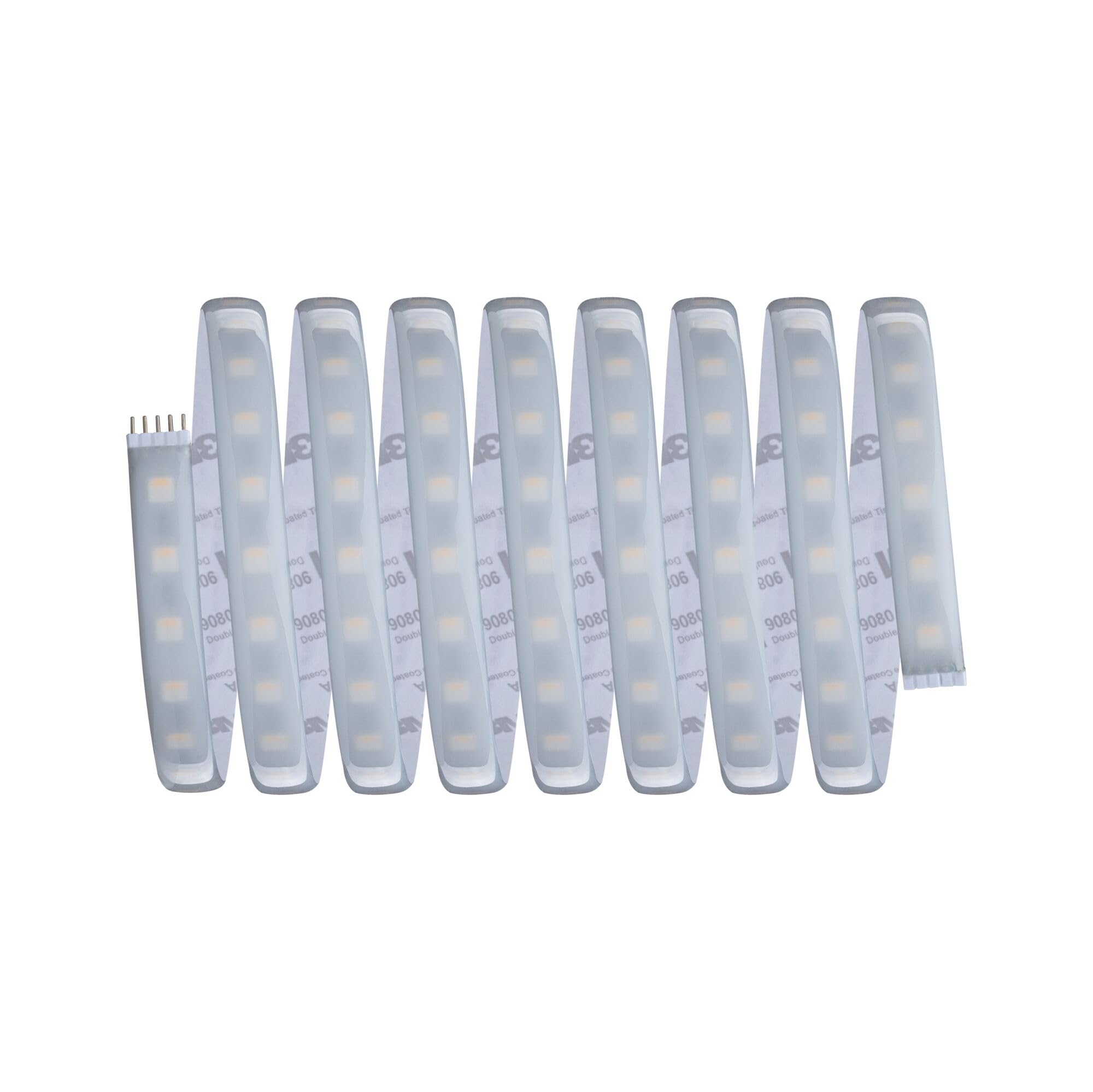 Paulmann 70529 MaxLED 1000 LED Strip RGBW Basisset IP44 33W 1000lm/m dimmbar 3m Silber Kunststoff 72LEDs/m 75VA