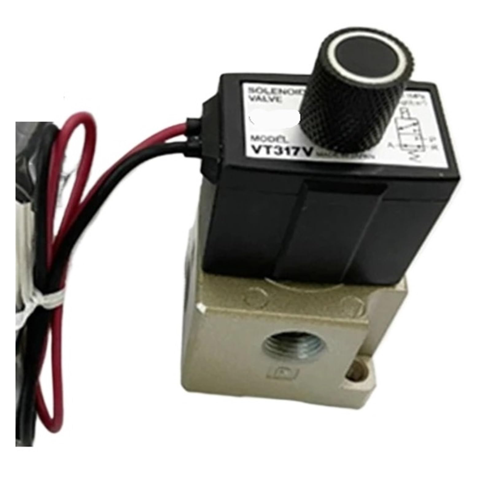 Électrovanne 3 ports VT317-4G-02 distributeur pneumatique 3 voies G1/4