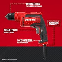 Vista 2 de CRAFTSMAN Taladro/Destornillador Eléctrico de 3/8 pulgadas (7 Amperios) (CMED731)