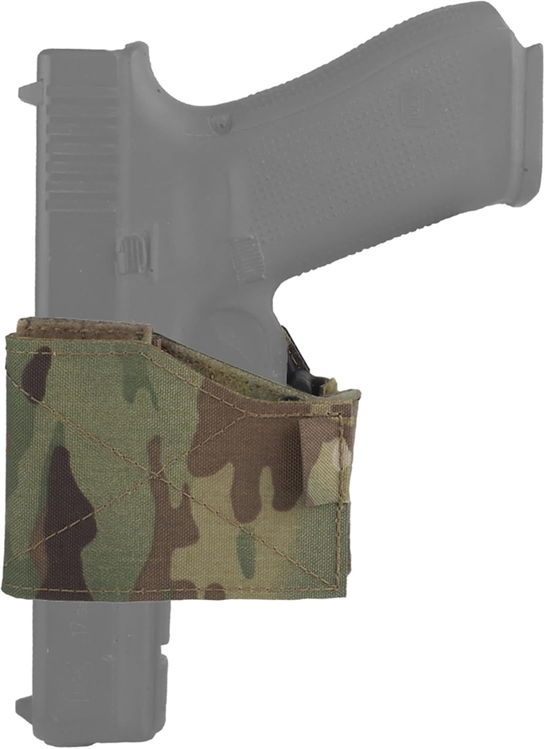 UniPro GB-95 Left-Hand Universal Tactical Holster, MC Pattern, 500D Nylon with Hard Shell, MOLLE Compatible, 4.33x3.94x2.17 Inch