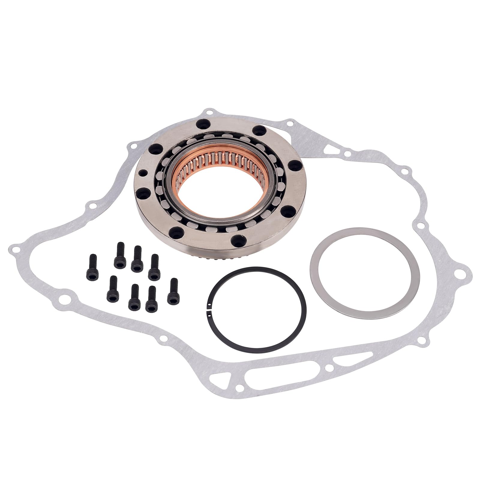 Road Passion Montaje del embrague & Motor Arranque Embrague Tapa Junta 5EL-15451-00-00 Compatible con YAMAHA V-star XVS1100 1999-2009/ XVS1100 Drag Star Classic 2000-2008