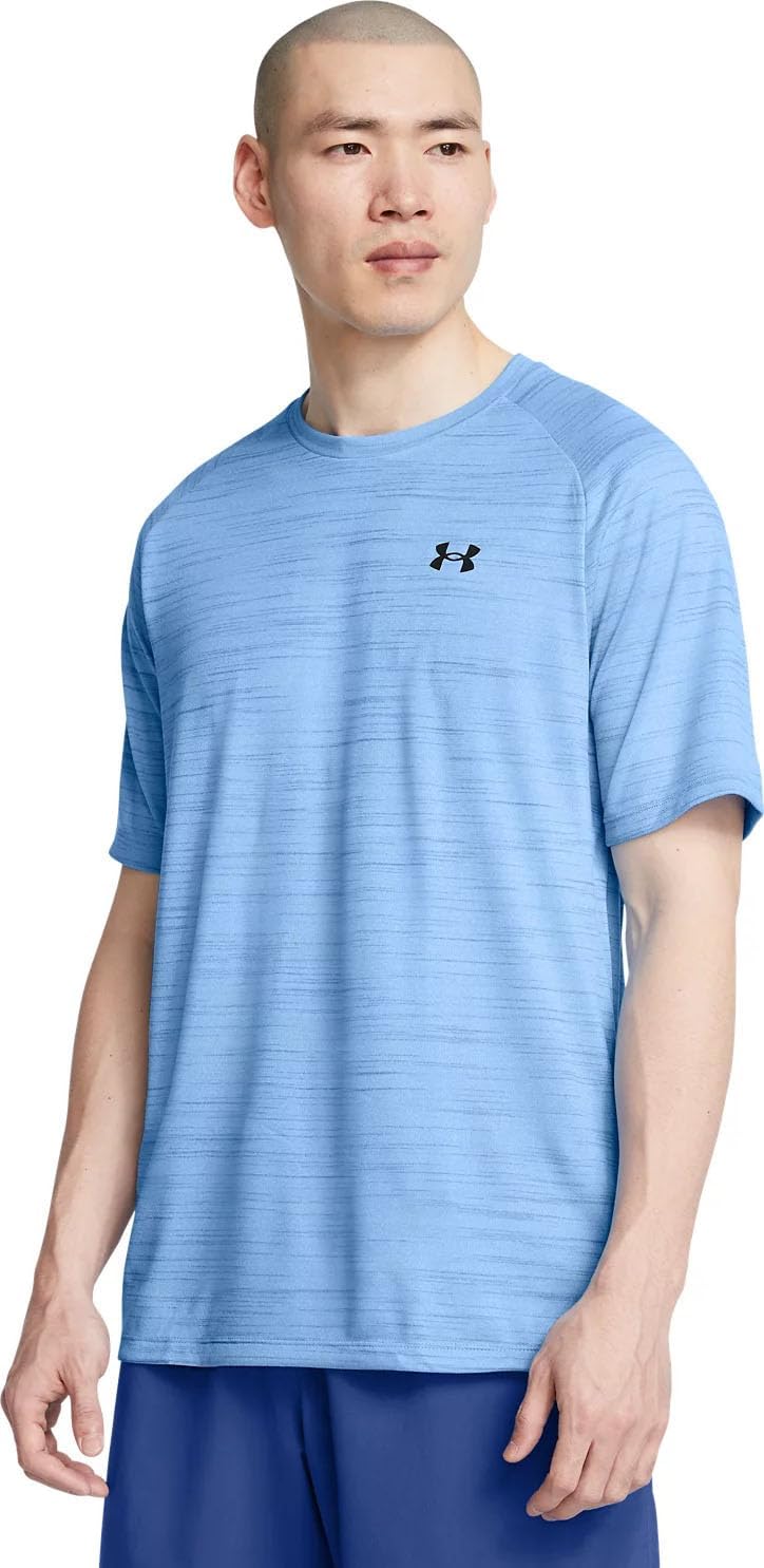 Under Armour - Mens Tiger Tech 2.0 T-Shirt, Color Horizon Blue (465), Size: Large - Image 2