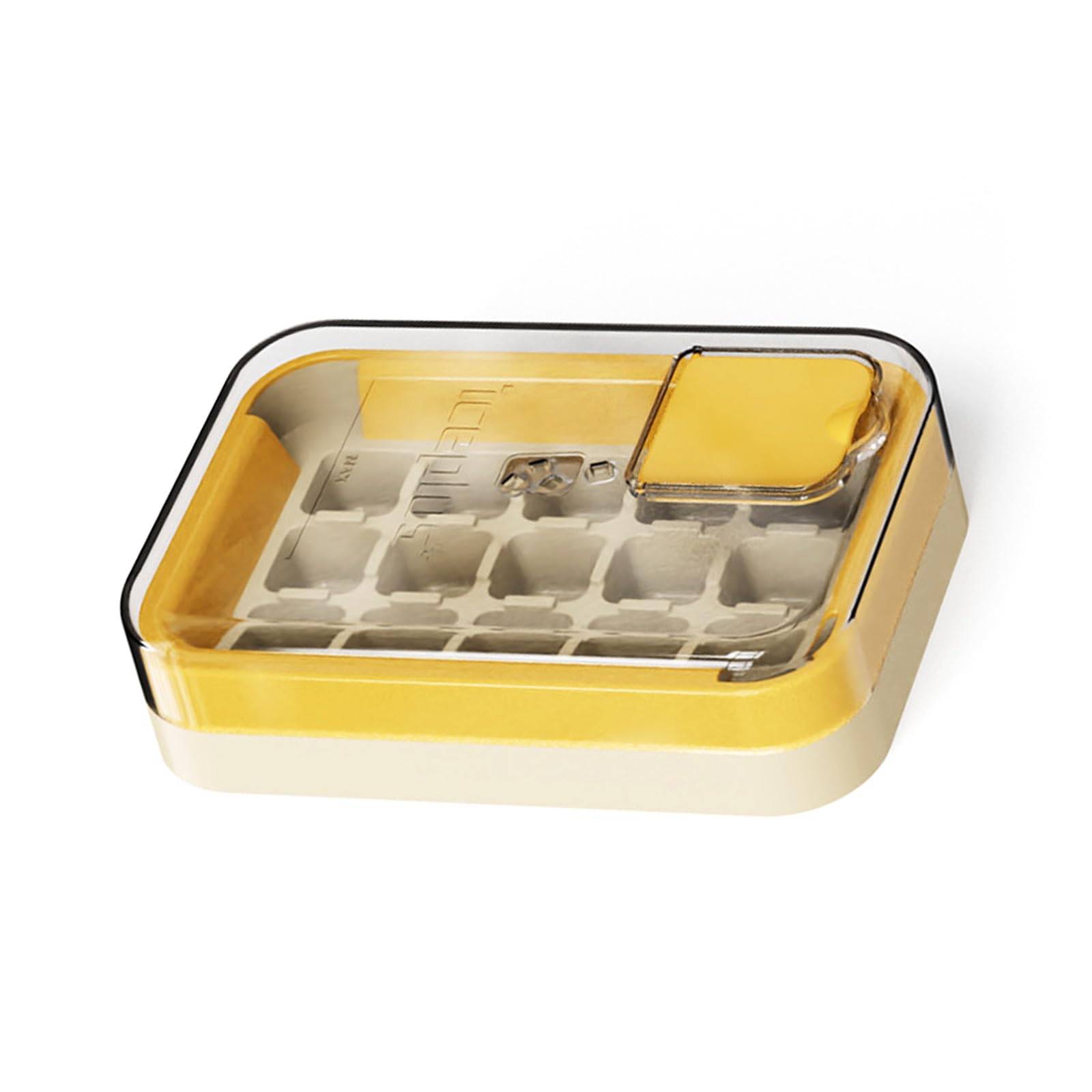 our fave Silicone Ice Cubes Mold Large Capacity Reusablely Freezer Tray with Lid 15 Easy Removal Dishwasher Safe Large Ice Cubes Trays with Lid