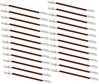 FRCOLOR 50 Peças Cotonetes Descartáveis Cotonetes Cotonetes Cotonetes Descartáveis Cotonete Indophor Cotonete Aplicador De Primeiros Socorros Cotonetes Cotonetes Iodóforo Descartáveis