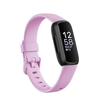 Fitbit Inspire 3 Activity Tracker (Black/Lilac Bliss)