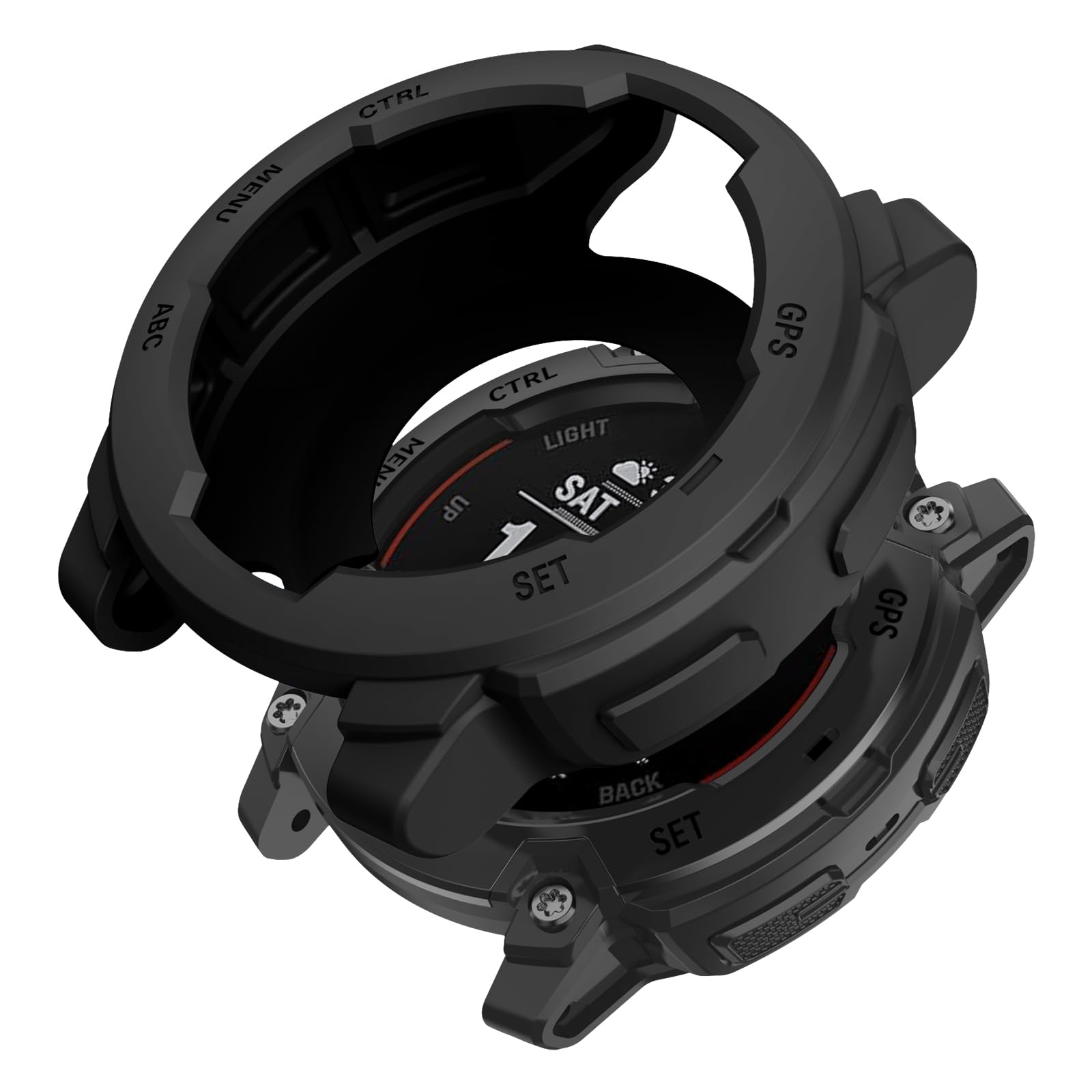 Silikonowe etui kompatybilne z Instinct E 45 mm, miękkie TPU, odporne na zarysowania, zapasowe etui ochronne do zegarka Instinct E 45 mm