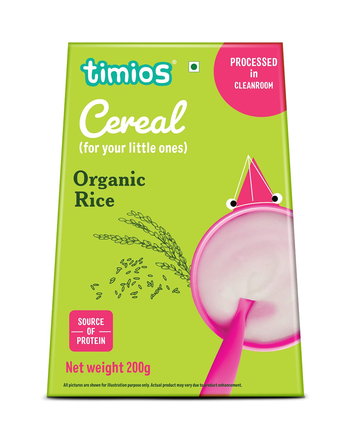 Timios Organic Rice Porridge for 6+ Months - Pack of 1-picture-20
