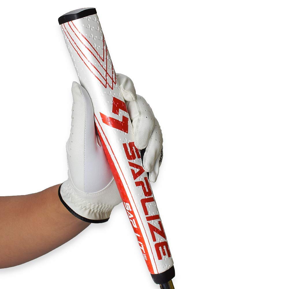 SAPLIZE Golf Putter Grip, Midsize, Lightweight Golf Putter Grips, Pistol Shape Anti-Slip Pattern, Multiple Stylish Series, Excellent Push for Golfer