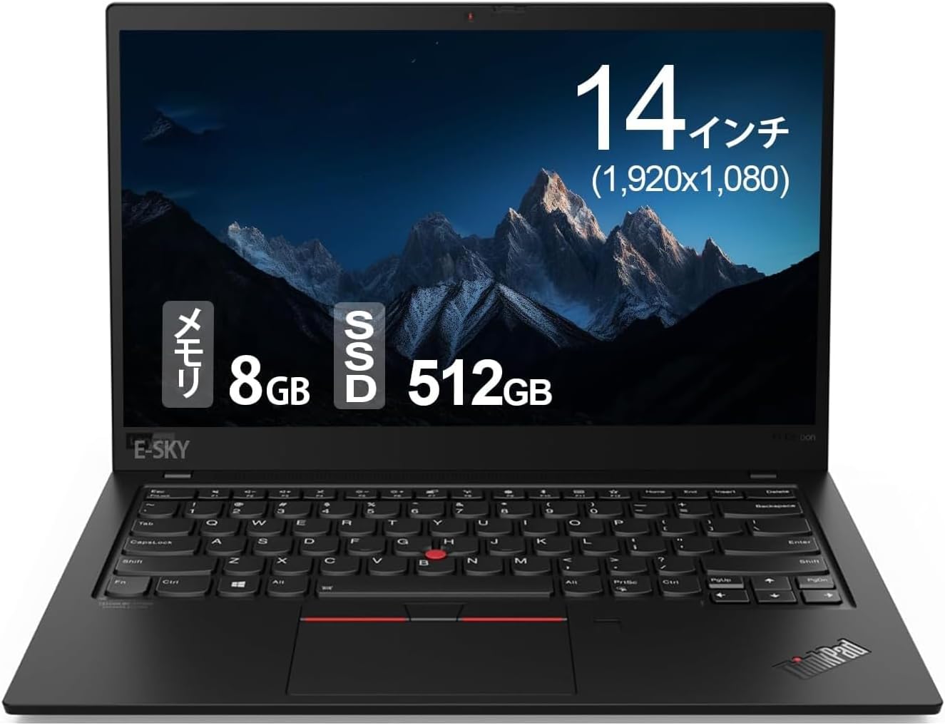 8世代Lenovo Thinkpad X280ノート/8GB/SSD-256GB ジャンク メモリ8GB