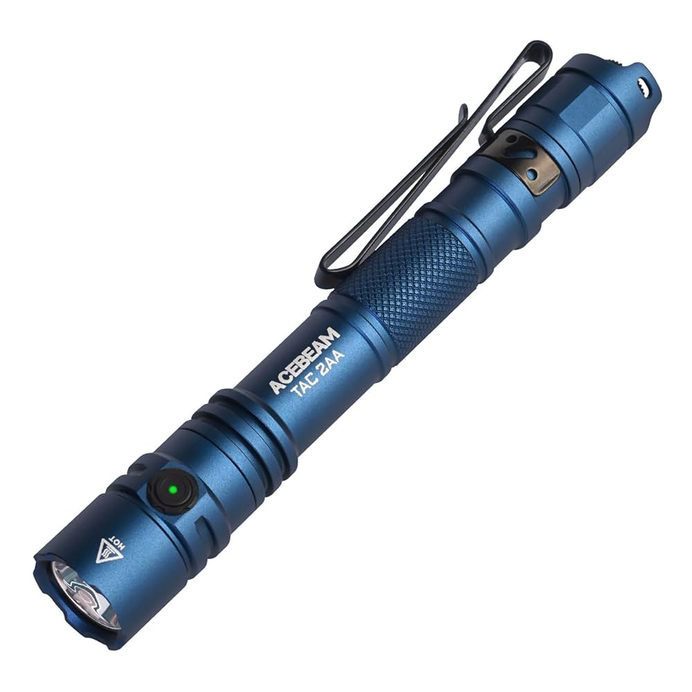 ACEBEAM TAC 2AA EDC Tactical Dual Modes Flashlight