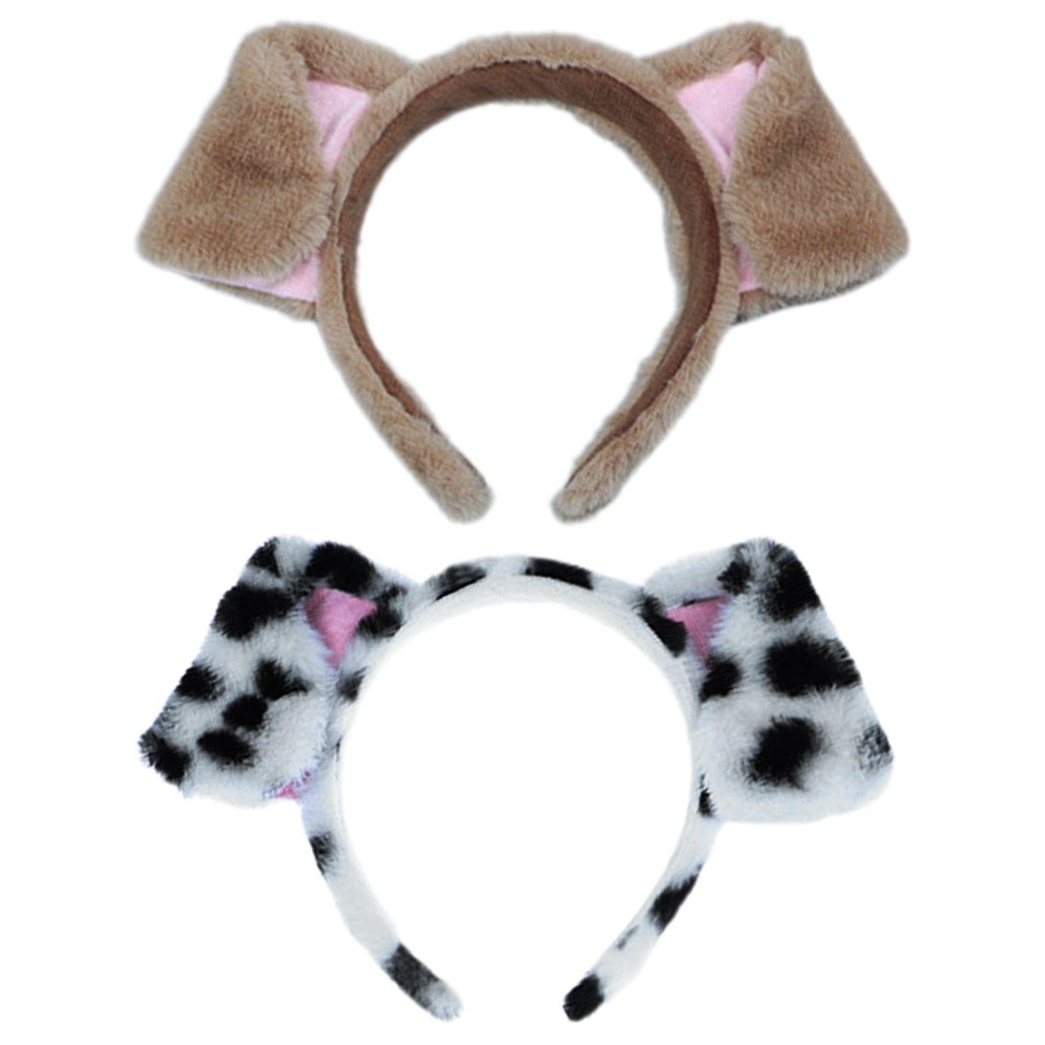Confezione Da 2 Fasce Per Orecchie Per Cani, Graziose Fasce Per Capelli In Peluche, Copricapo Da Cartone Animato, Accessori Per Prestazioni Per Donne, Accessori Di Abbigliamento