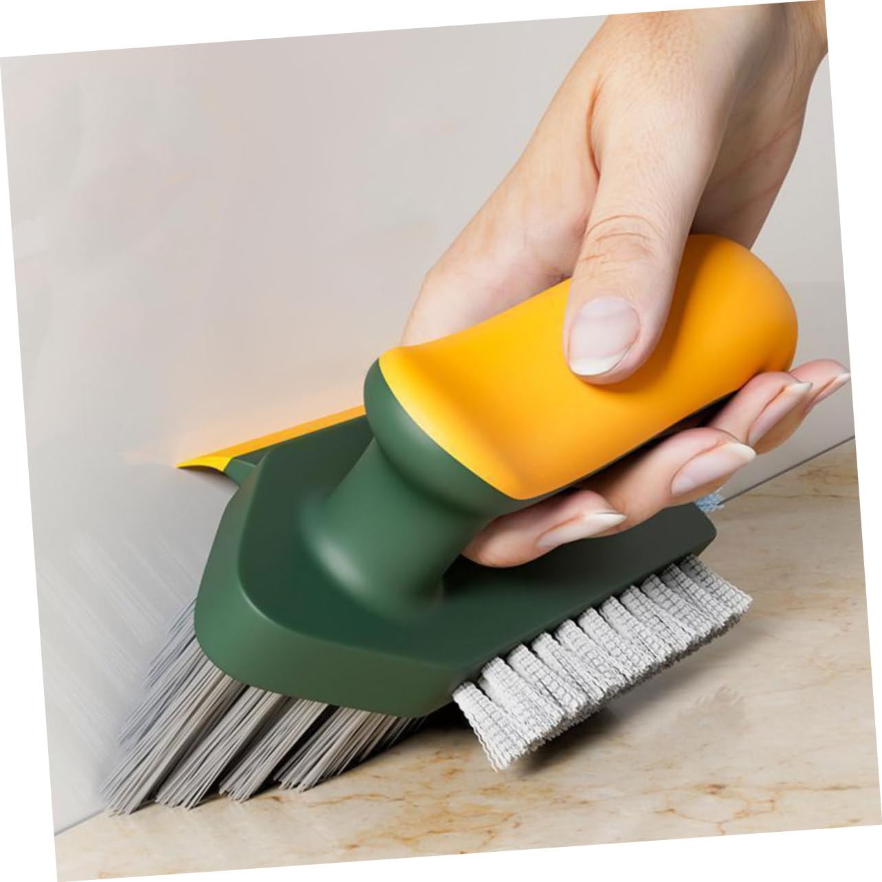 Cabilock 10piezas Cepillo De Limpieza para Suelos De Baño Cepillos para Grietas para Azulejos y Esquinas y Herramienta De Limpieza Eficaz para Hogar