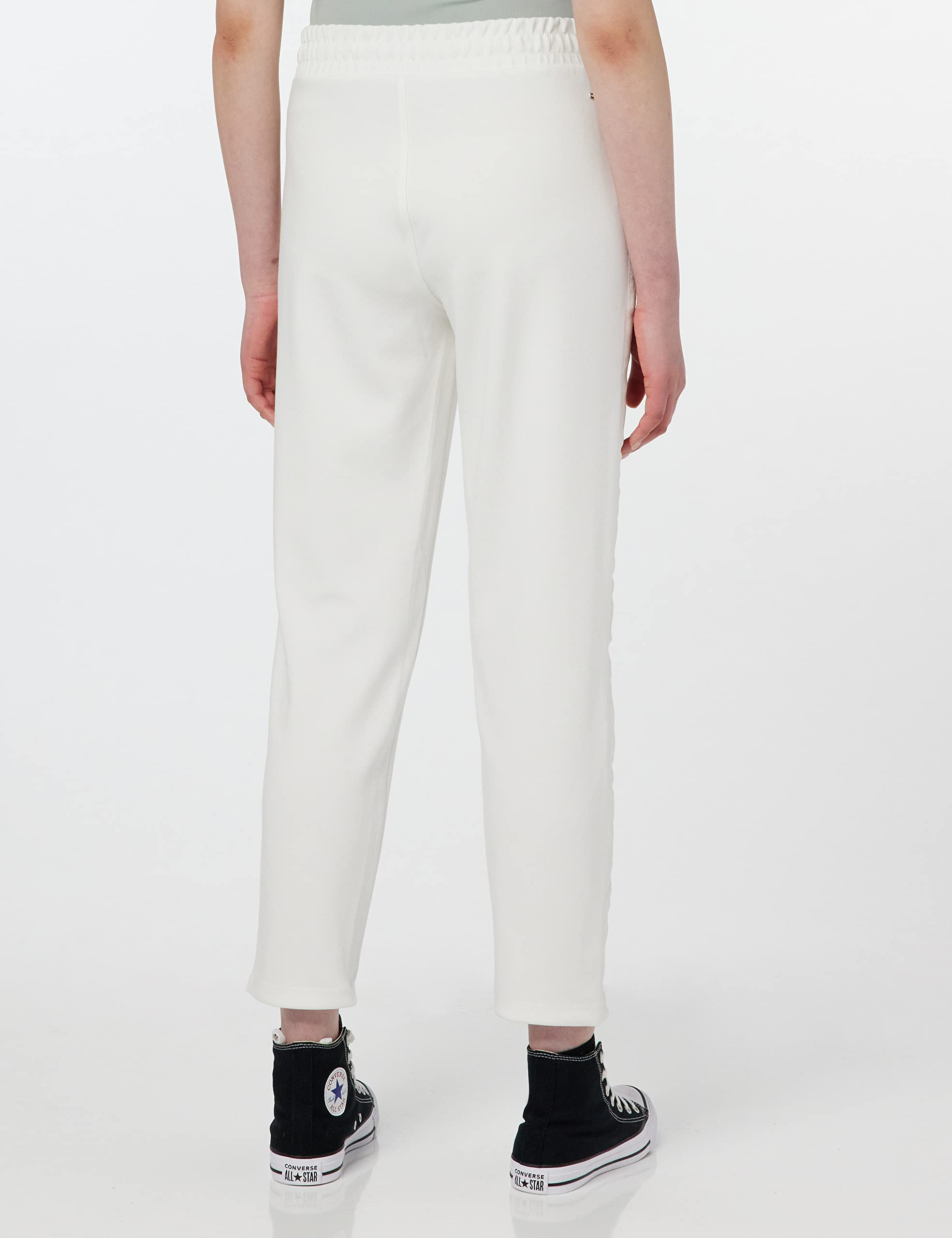 Tommy Hilfiger Tapered Interlock Visc Pants Ww0ww37242 - Pantalons en Tricot - Pantalon en Viscose Interlock Conique - Femme
