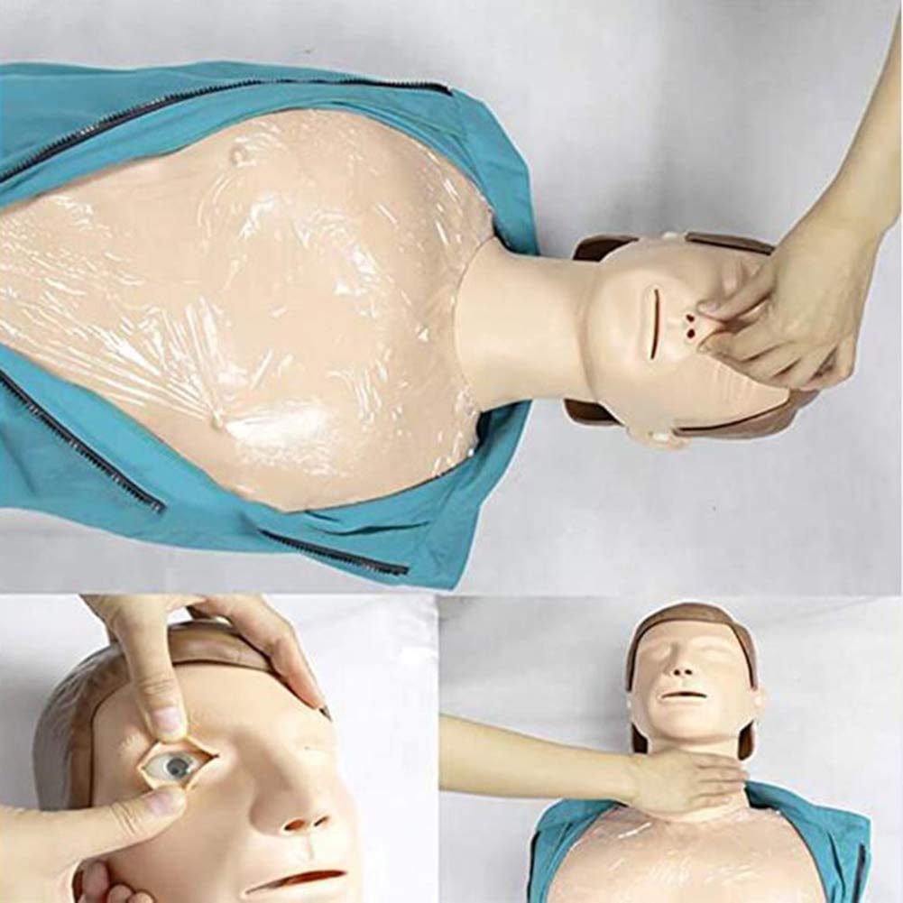 DRXRD Simulador de Maniquí de Entrenamiento de RCP Maniquíes de Reanimación con Bolsa de Transporte y Tapete para Practicar y Mejorar Las Habilidades de Primeros Auxilios