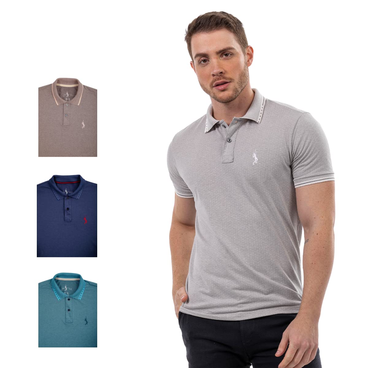 Kit 4 Camisa Polo Básica Piquet Algodão Jacquard Ponto John Pull kit 66 em promoção! Veja a oferta e mais achadinhos de Camisetas 8 Hoje é o melhor dia para comprar Kit 4 Camisa Polo Básica Piquet Algodão Jacquard Ponto John Pull kit 66 com aquele preço maroto! Promoção! Aproveite a oferta! 8