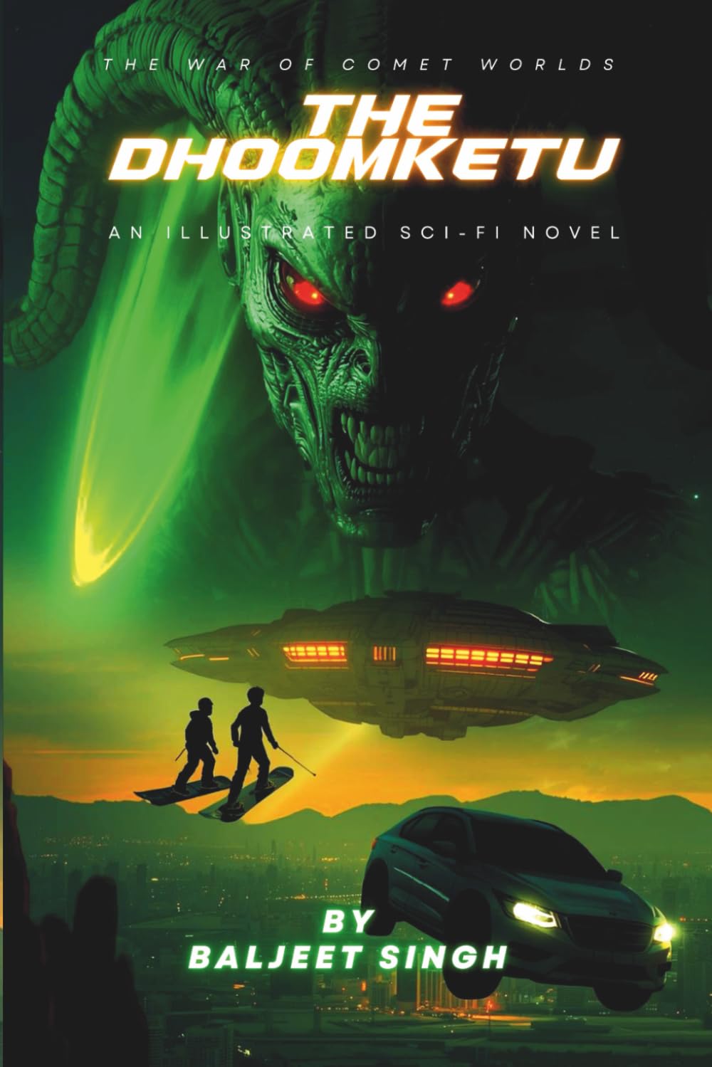 THE DHOOMKETU: AN ILLUSTRATED SCI-FI NOVEL