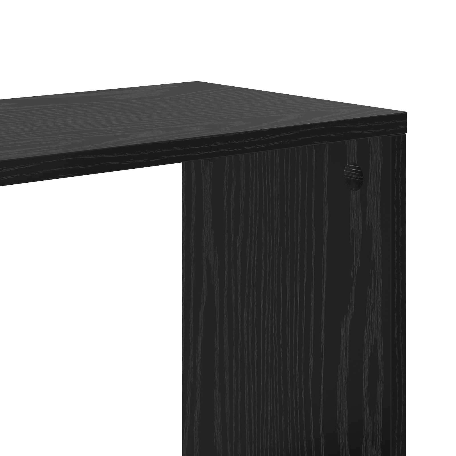 vidaXL - Librería (80,5 x 23,5 x 162,5 cm, PB, estantería rectangular moderna, almacenamiento eficiente, estantes modulares, diseño contemporáneo, organizador para el hogar